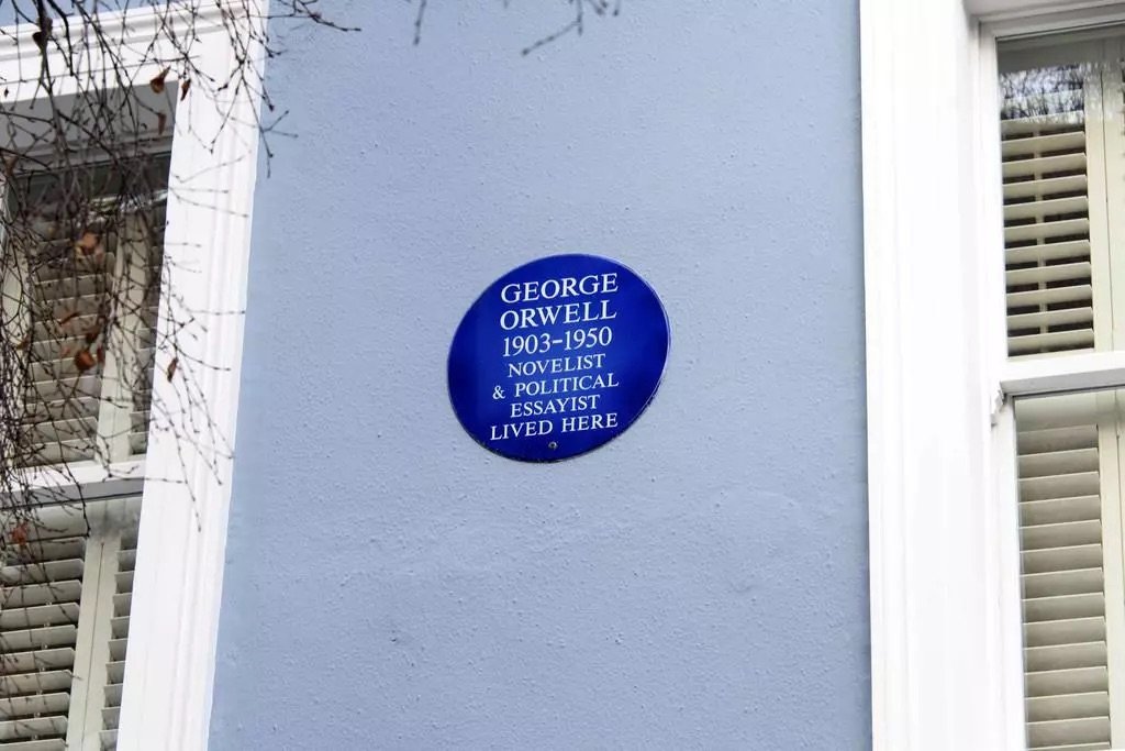 Second George Orwell related image from Portobello Road context