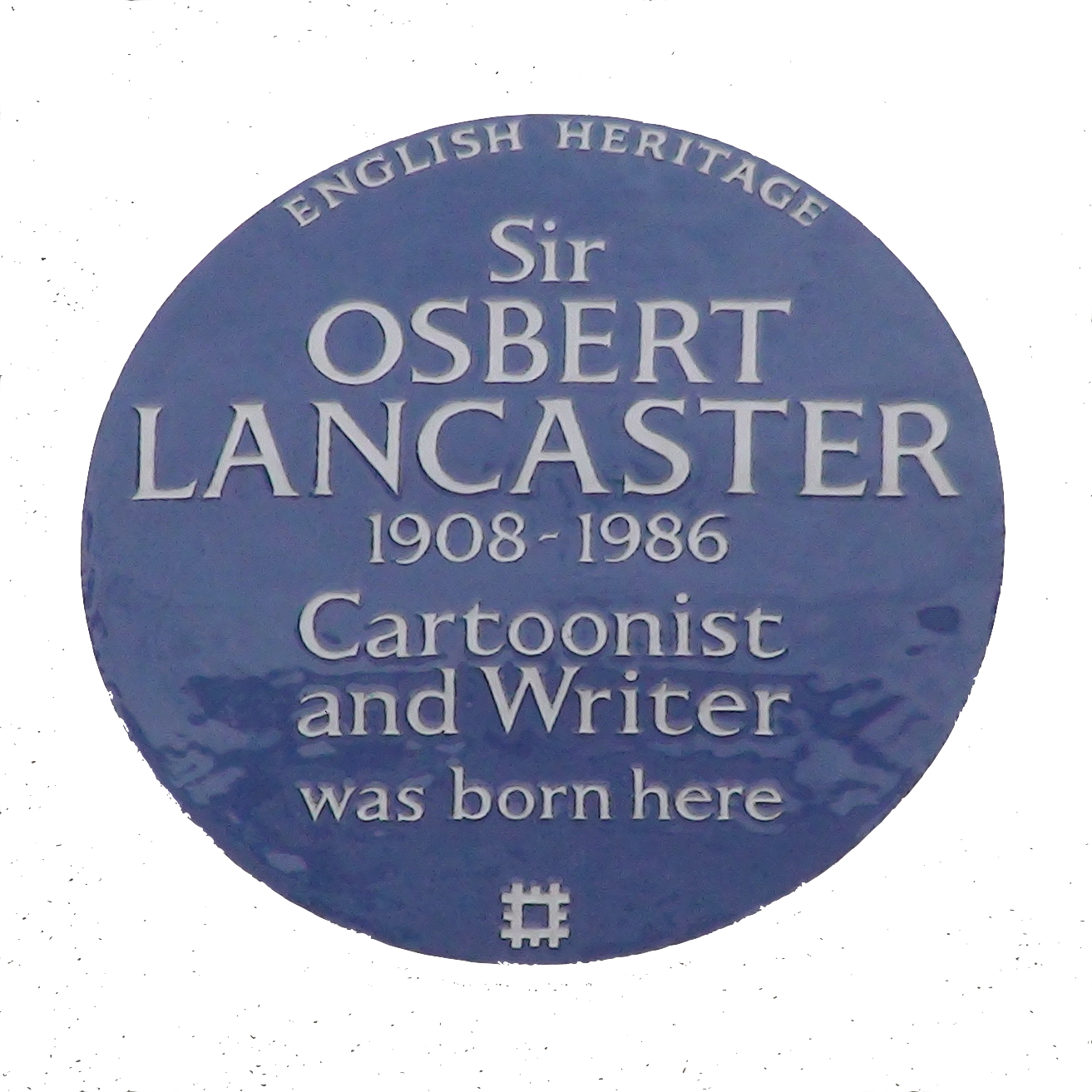 Blue plaque for Sir Osbert Lancaster