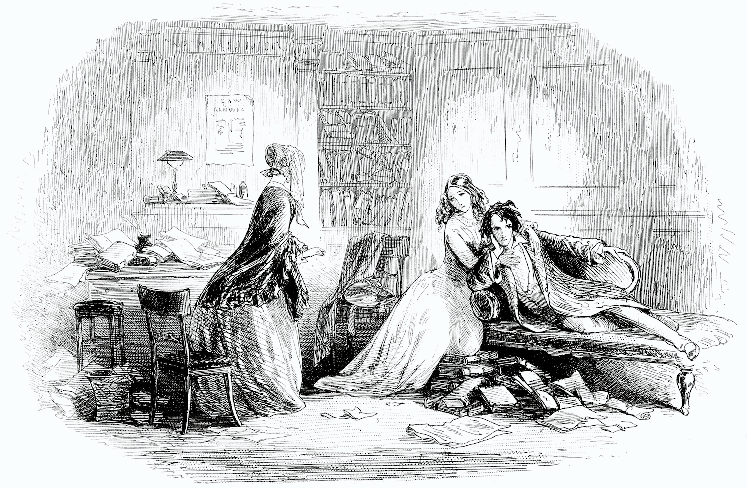 Bleak House illustration by Hablot Knight Browne