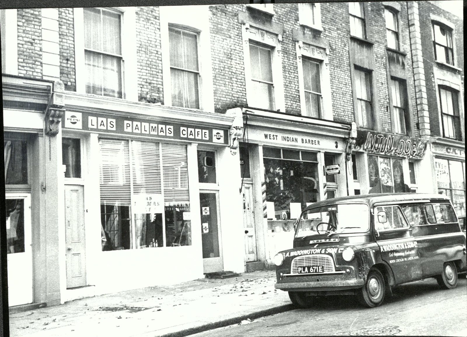 West Indian barber image from community history
