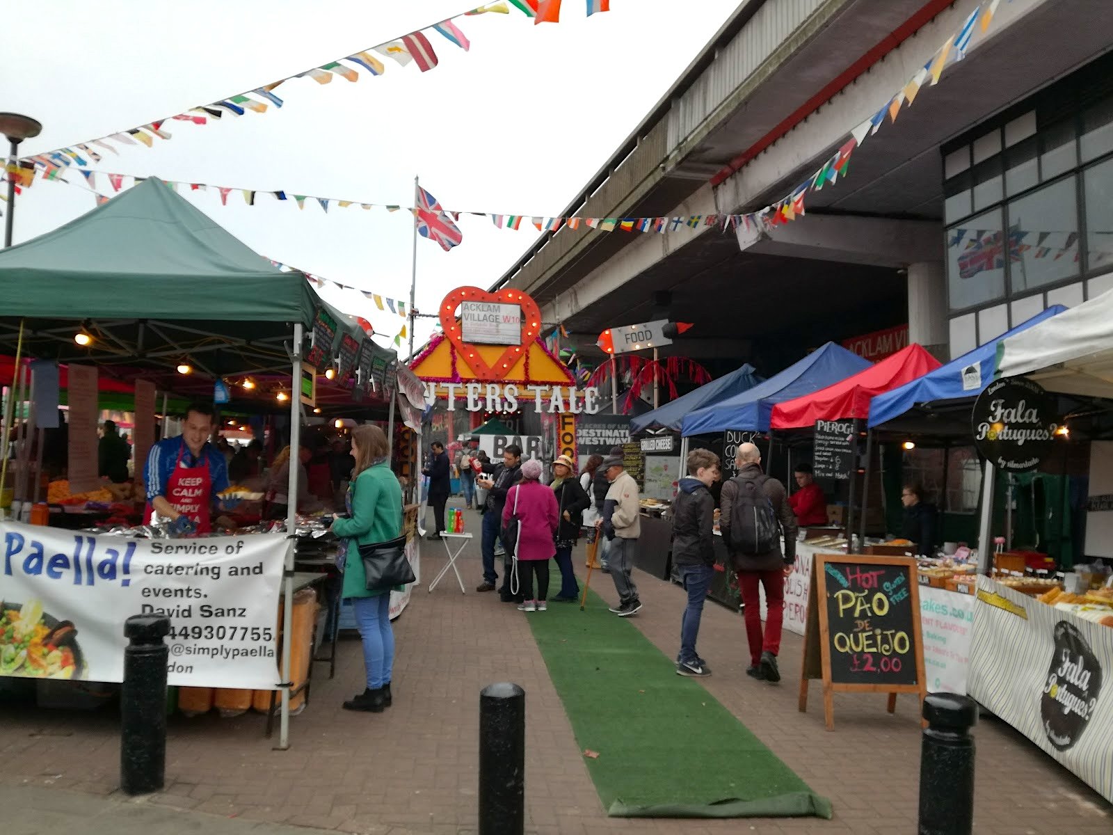Acklam Village market view