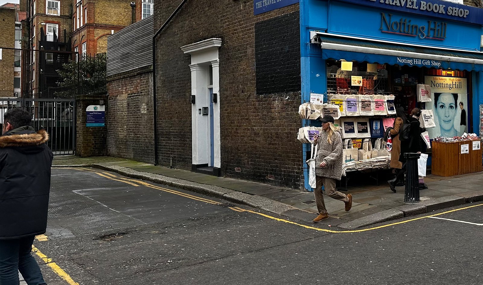 Actual Portobello location from the Notting Hill film