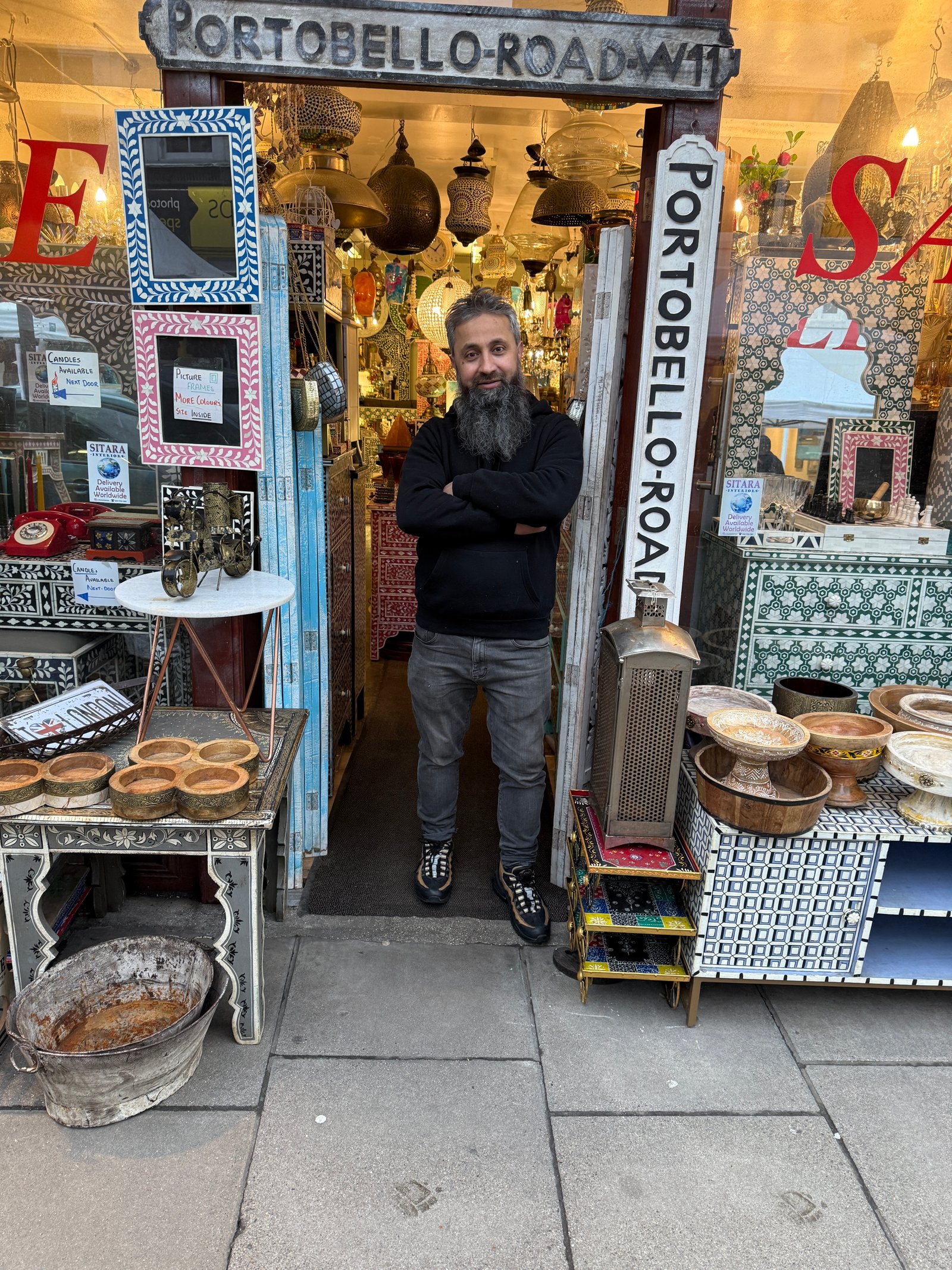 Portobello Road market trader photo 10