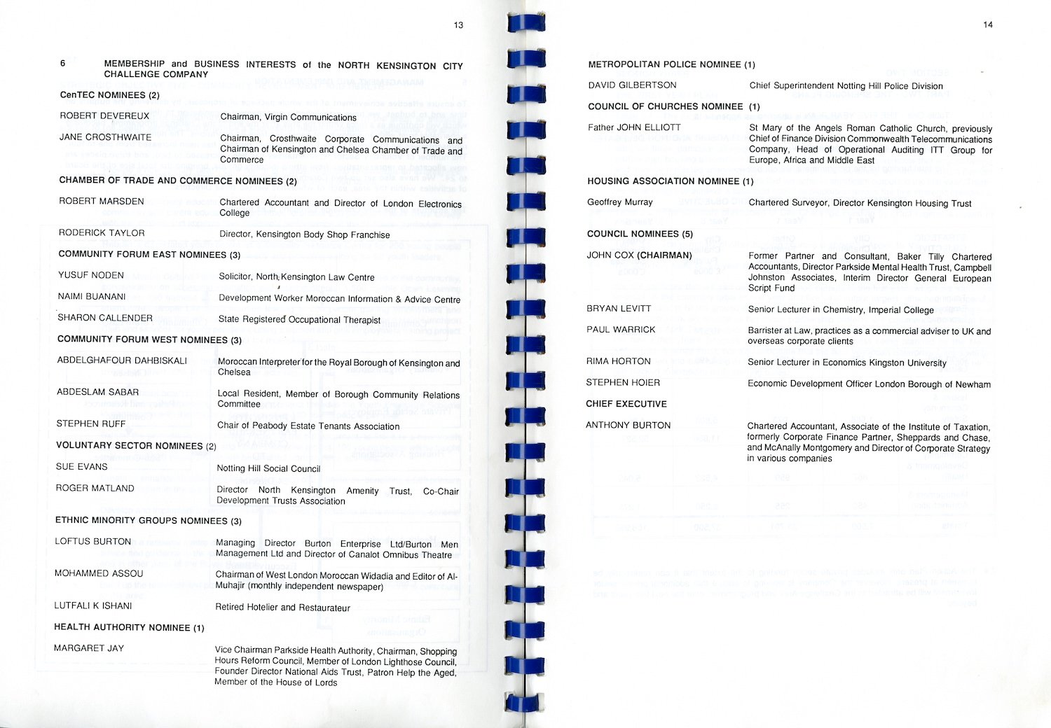 City Challenge archive image showing local community context