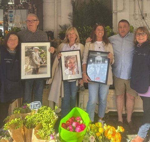 Jane Mccullagh representing The Perring Family contribution