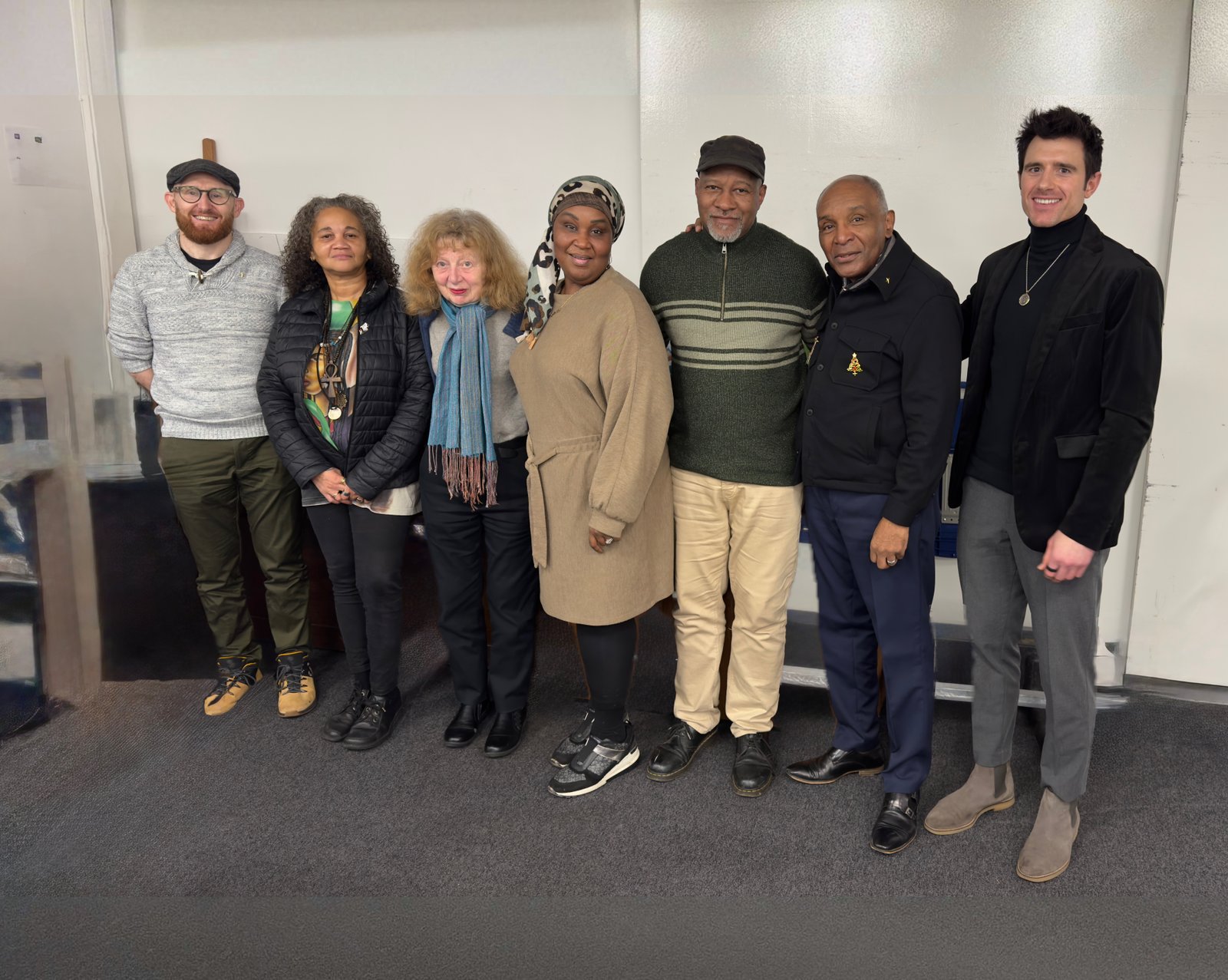 Walk of Honour community committee members during project delivery