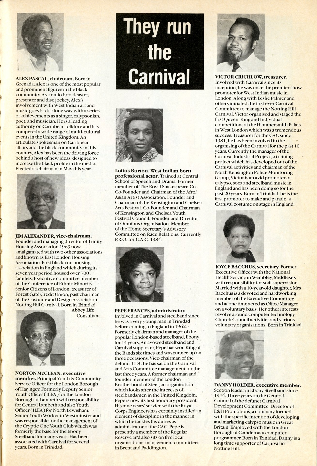 Notting Hill Carnival archive photo