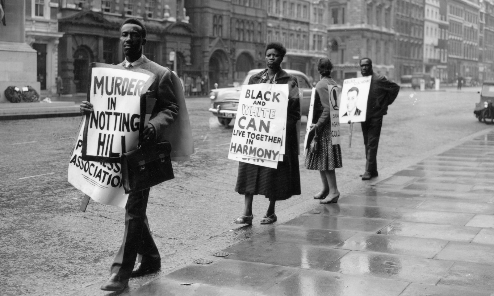 Community gathering after Kelso Cochrane's murder