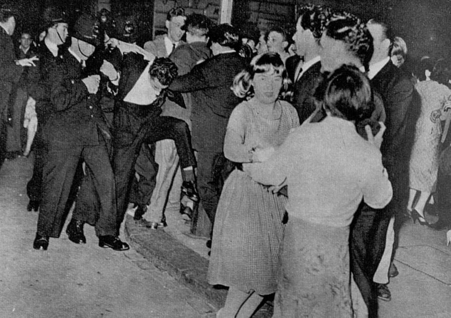 Racial violence in Notting Hill, late 1950s